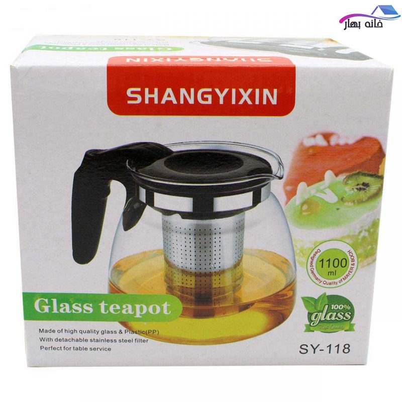 GLASS TEAPOT